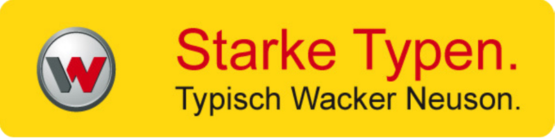 Wacker Neuson - Starke Typen - Baugeräte und kompakte Baumaschinen